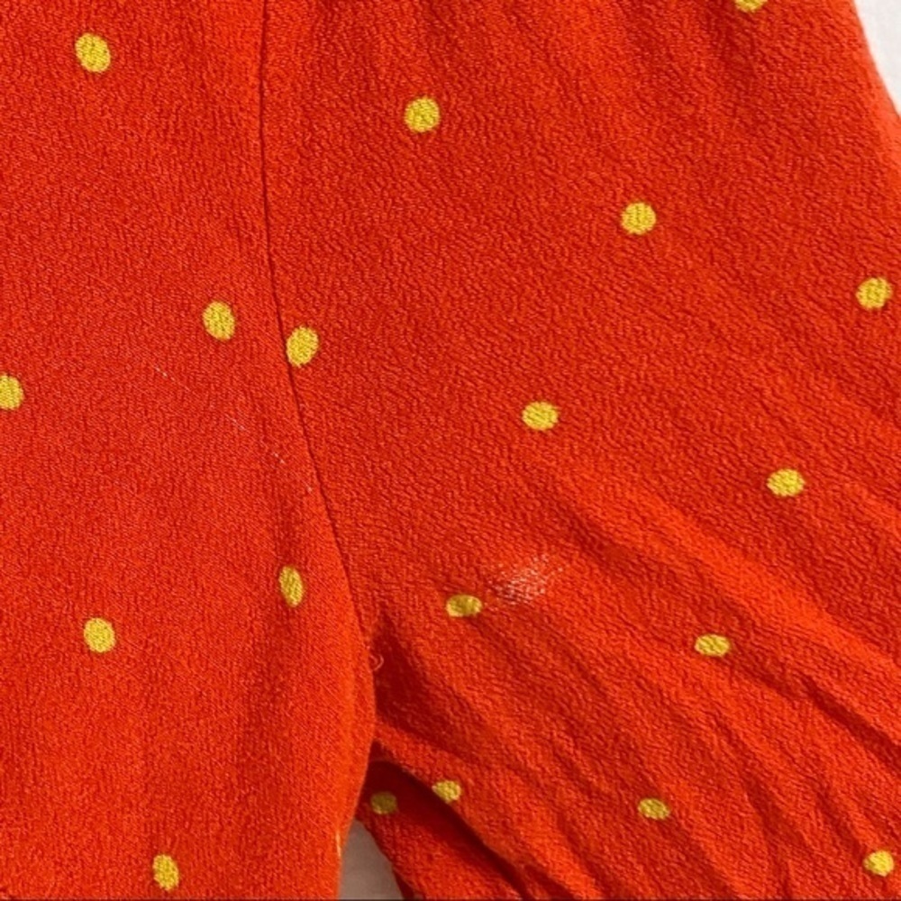 Free people all yours polka dot front tie mini dress - Picture 8 of 13